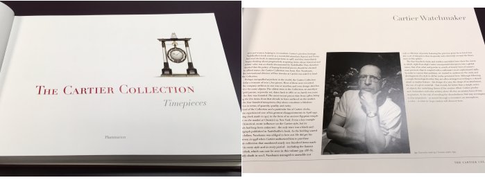 the cartier collection timepieces book